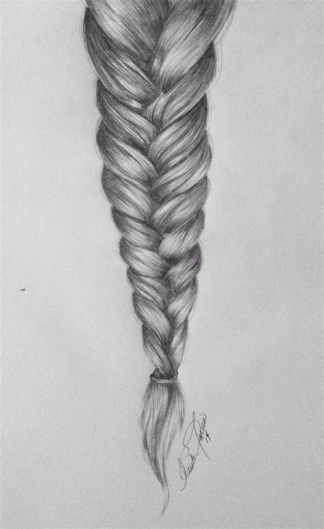 Braid drawing by Christi M. Torrio | How to draw braids, Plaits, How to draw hair