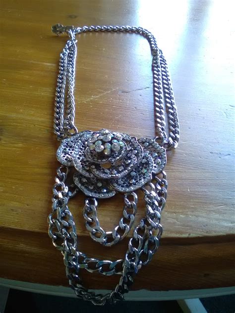 Vintage Large Butler and Wilson Crystal Necklace. Crystal Necklace ...