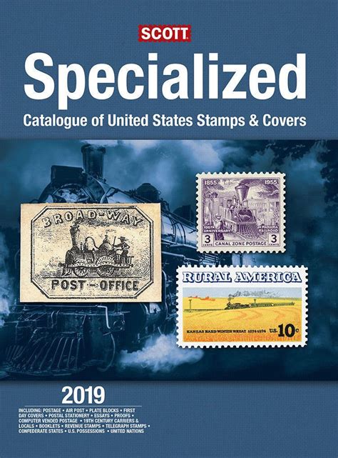 Publications 701: 2019 New Scott Standard Postage Stamp Catalogue Us Specialized Stamps And ...