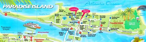 Walking Paradise Island Bahamas Map