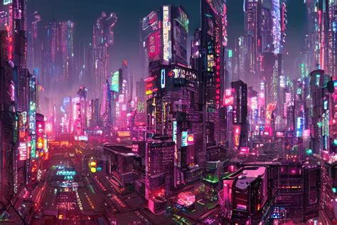 stunning panorama of neo-tokyo, a futuristic cyberpunk | Stable Diffusion