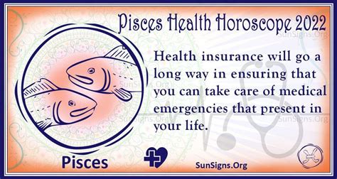 Pisces Health And Fitness Horoscope 2022 Predictions - SunSigns.Org