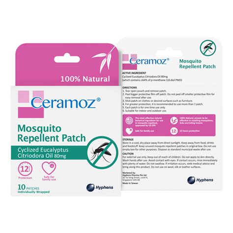 Ceramoz® Mosquito Repellent Patch - Ceradan