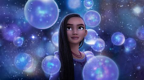 Asha Wallpaper 4K, Wish, Disney movies, 5K