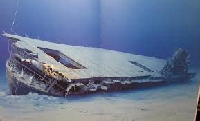 Wreck of the USS Yorktown (CV-5), discovered in 1998 by Robert Ballard | Uss yorktown, Abandoned ...