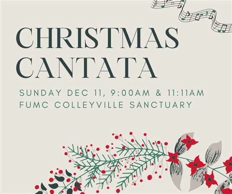 Christmas Cantata 2022 - First United Methodist Church