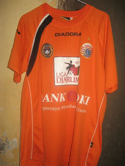 Persija Jakarta Home football shirt 2007 - 2008.