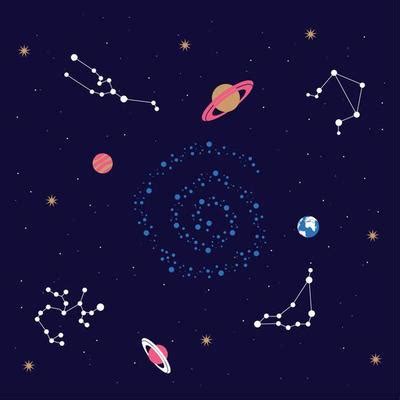 Milky Way Vector Art, Icons, and Graphics for Free Download