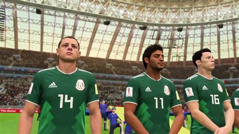 México vs Alemania mundial Russia 2018 fifa 18 - YouTube