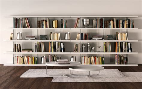 Beekman White Lacquer Bookcase | Las Vegas Furniture Store | Modern ...