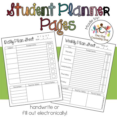 Looking for a way to help your students stay organized? Then check out my newly-added Student ...