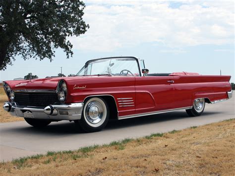 1960, Lincoln, Continental, Mark v, Convertible, 68a, Classic, Luxury ...