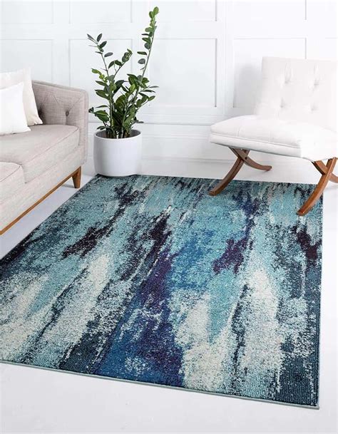 Amazon.com: 9x12 blue area rug