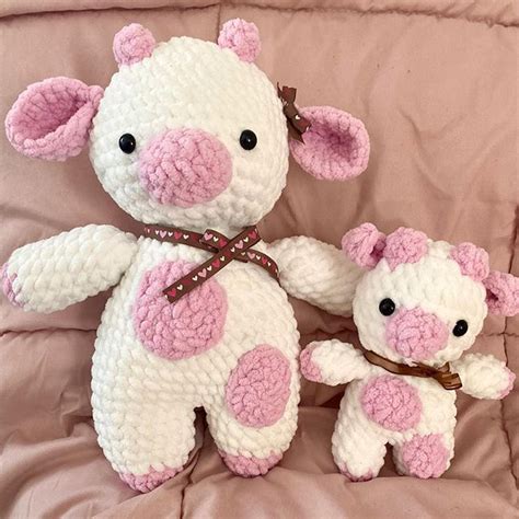 Mini Amigurumi Cow Free Crochet Pattern – Free Amigurumi