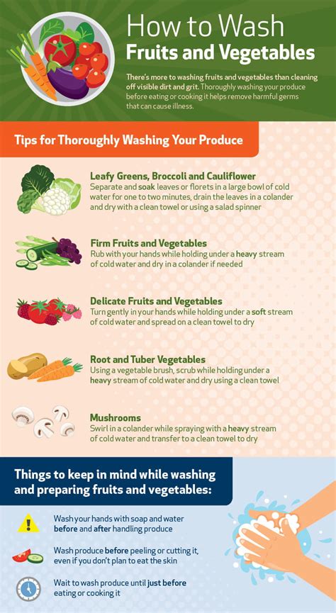 Are You Washing Your Fruits and Vegetables Correctly? | Houston ...