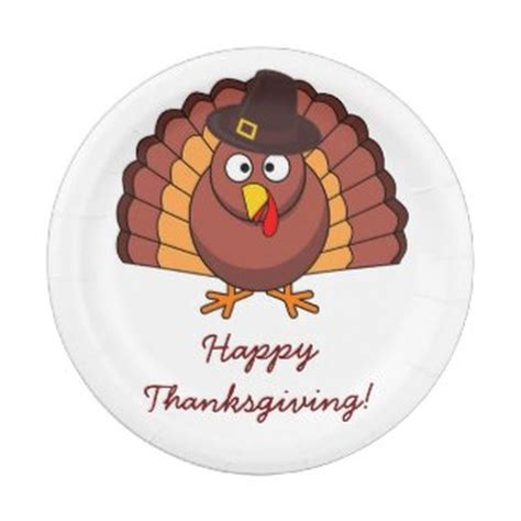 Thanksgiving Paper Plates - Unique Gift Ideas