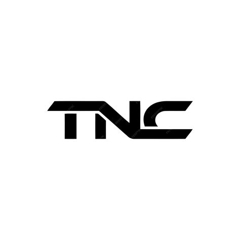 Premium Vector | Tnc logo design