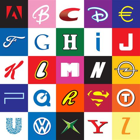 Alphabet Logos