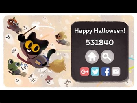 Liste 93+ Game Google Doodle Halloween 2016 By Doodle