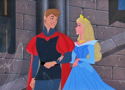 Aurora Princess Phillip Sleeping Beauty | Original Disney Production Cel Princess Aurora ...