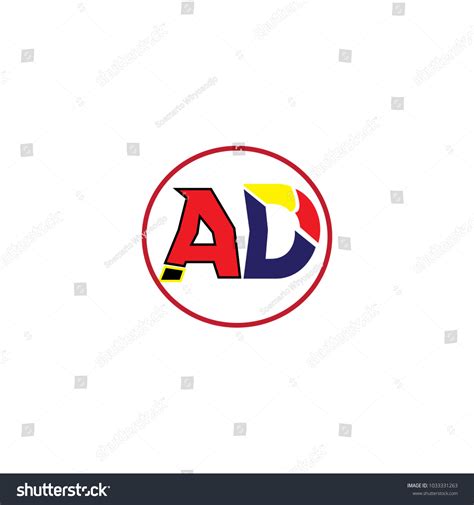 Ad Logo Vector Stock Vector (Royalty Free) 1033331263 | Shutterstock