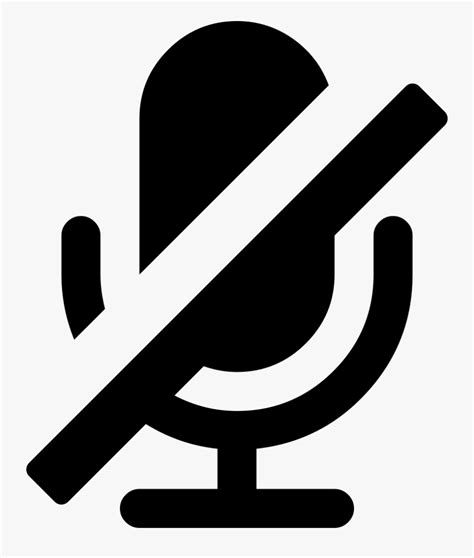 Mute Mic Icon Png - Muted Mic Icon Png , Free Transparent Clipart - ClipartKey