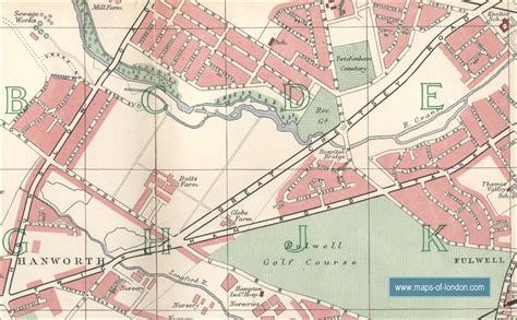 Map of Hanworth, London