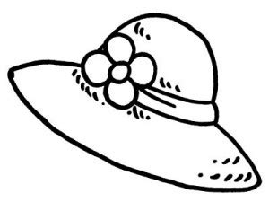 Hat Coloring Page at GetColorings.com | Free printable colorings pages to print and color