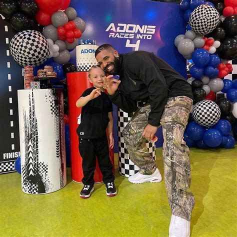 Drake posts rare photos of son Adonis at 4th birthday party