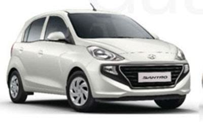 Hyundai Santro Colors: Beige, Silver, White, Blue, Red, Star Dust ...