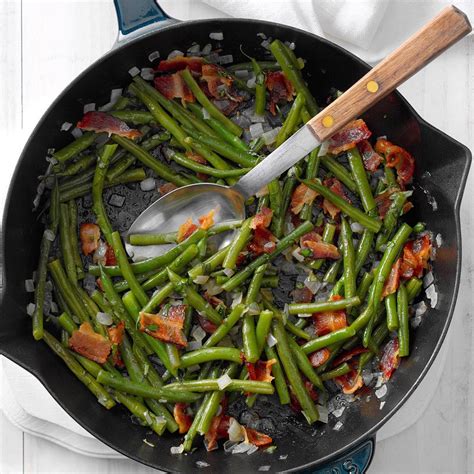 Savory String Beans Recipe | Taste of Home