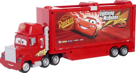 Disney and Pixar Cars Track Talkers Chat & Haul Mack Hauler, Toy Truck with Sound, 17 inch ...