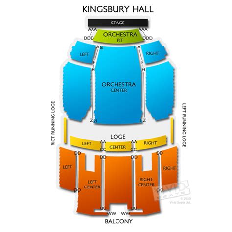 Kingsbury Hall Seating Chart | Vivid Seats