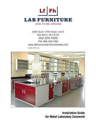 Laboratory Catalogs - Lab Furniture and Fume Hoods