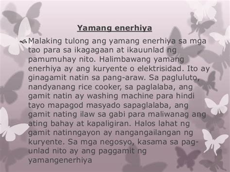 Group 4 yamang enerhiya