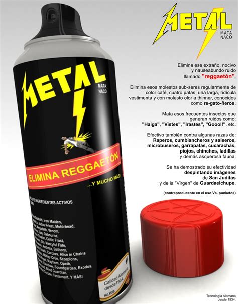 HelliXSystems: METAL: Mata Naco. El mejor insecticida.