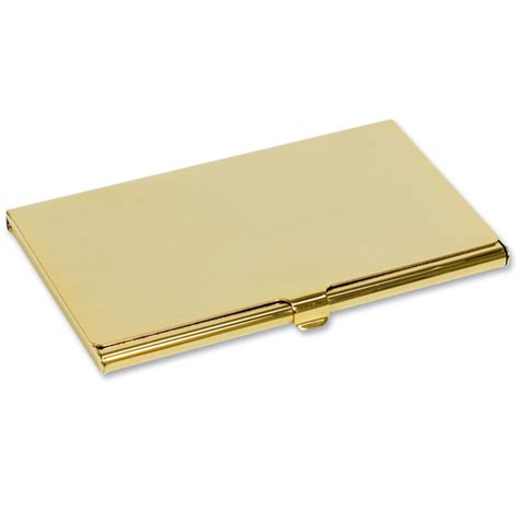 Buy Gold Plated Business Card Holder From Engrave-It