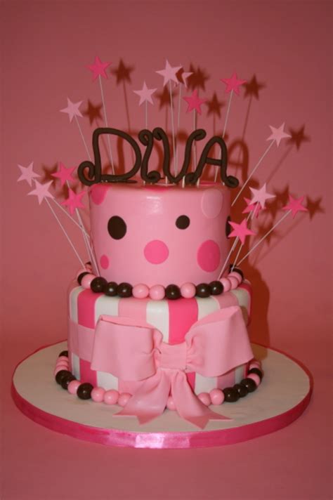 Diva Birthday Cake - CakeCentral.com