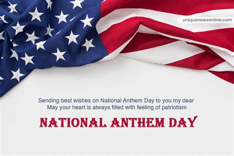 National Anthem Day in the US 2023: Wishes, Quotes, Cliparts, Images, Greetings, Sayings ...