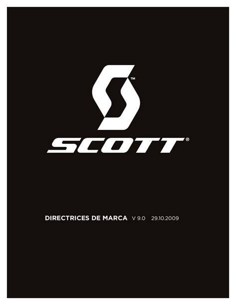 Branding guidelines [spanish] by SCOTT Sports SA - Issuu