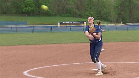 High school softball pitcher tosses historic perfect game, strikes outs all 21 batters ...