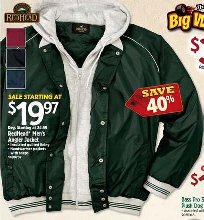 Black Friday Deal: RedHead Angler Jackets for Men