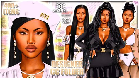 {400+ CC FOLDER} URBAN DESIGNER CLOTHES CC FOLDER & SIM DOWNLOAD | CHANEL, GUCCI, DIOR, LV+MORE ...