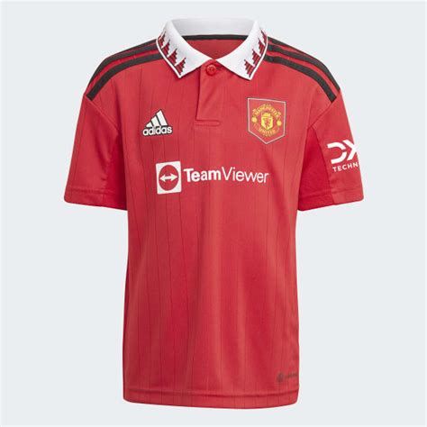 adidas Manchester United 22/23 Home Mini Kit - Red | adidas UK