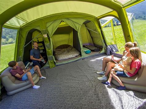 Fun Family Camping Tent - forest camping wallpaper