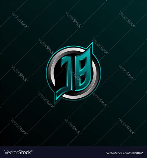 Initial jb logo design Royalty Free Vector Image