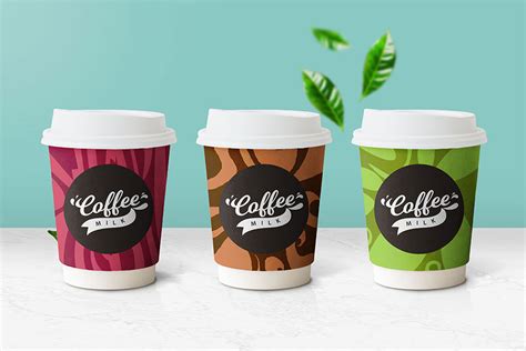 ArtStation Paper Cup Design Mockup PSD Template | lupon.gov.ph