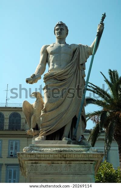 Statue Bonaparte Napoleon Bastia Corsica France Stock Photo (Edit Now ...