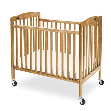 L.A. Baby Pocket Folding Portable Crib with Mattress | Wayfair