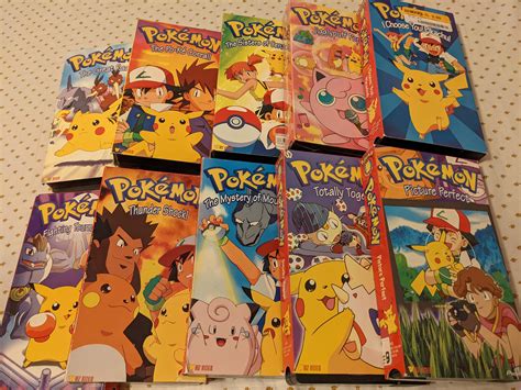 I scored 10 Pokemon tapes for $1 each! : r/VHS